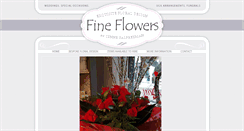 Desktop Screenshot of fine-flowers.co.uk